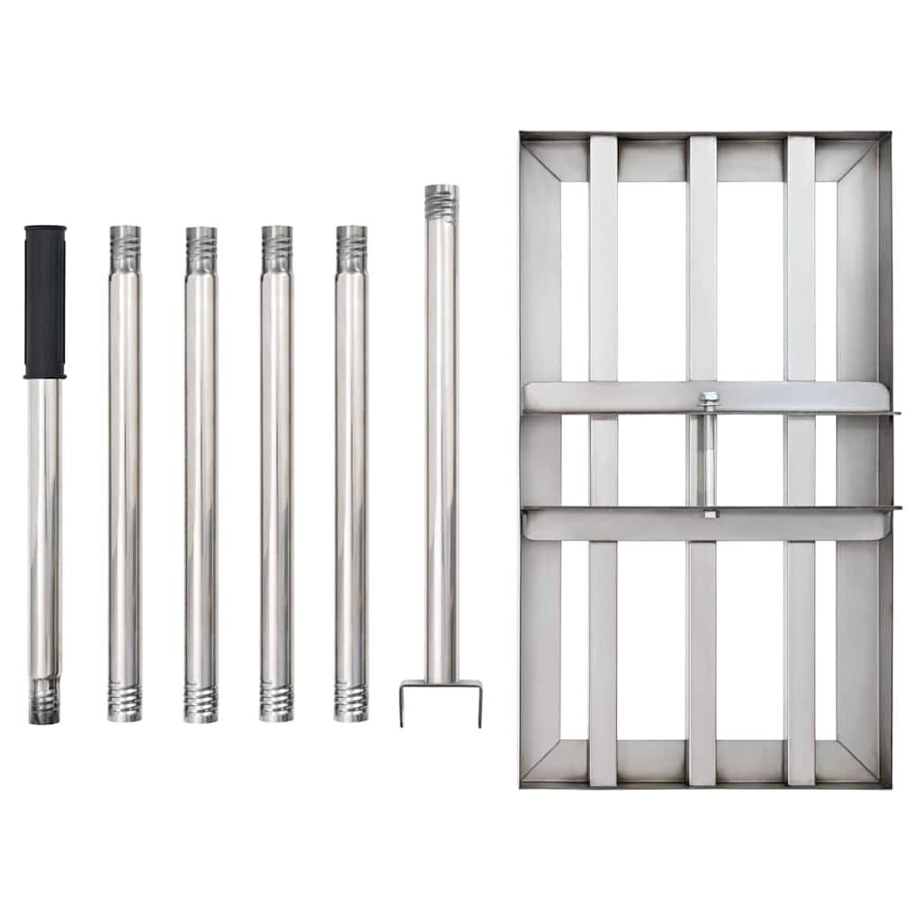 vidaXL Tuinnivelleer 45 x 25 x 200 cm