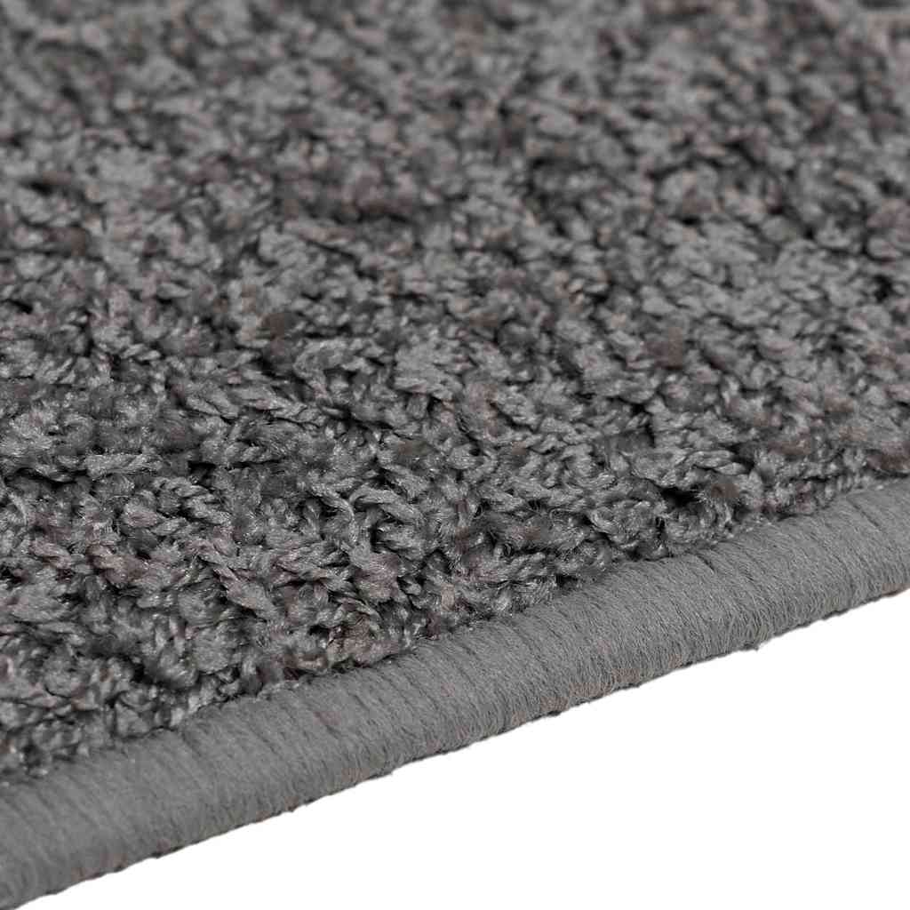 vidaXL Tapijt Loper Grijs 50 x 100 cm 100% Polypropylene Tuft