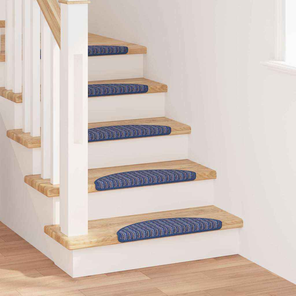 vidaXL Zelfklevende Trapmatten 15 pcs Antraciet 56 x 17 x 3 cm