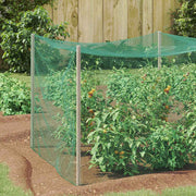 vidaXL Vogelbeschermnet Groen 2 x 5 m HDPE