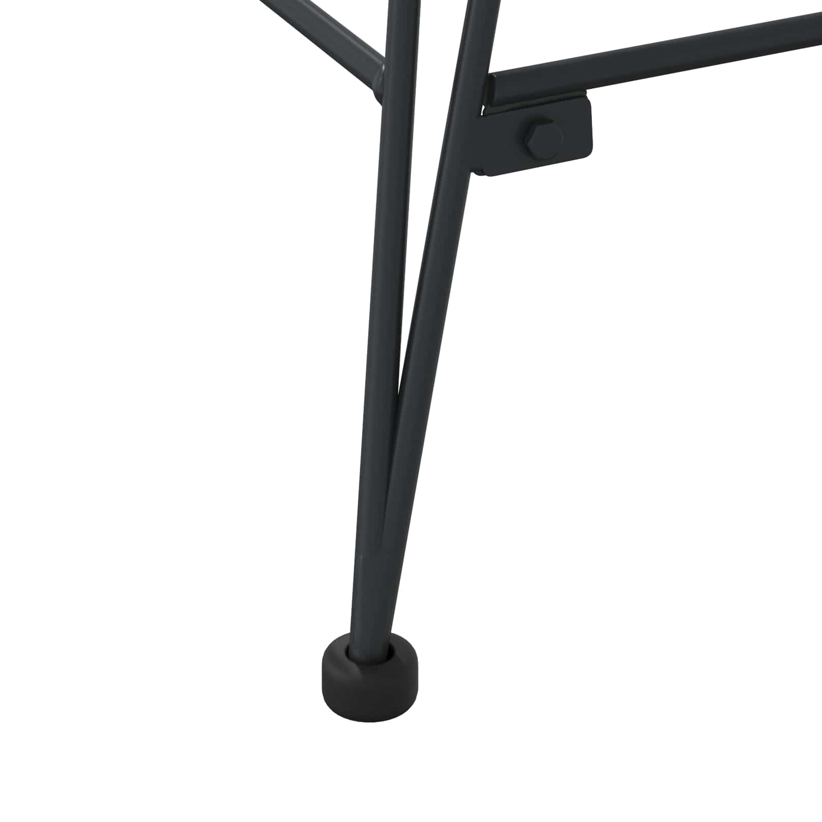 vidaXL Barkruk 2 pcs Naturel 44,5 x 54,5 x 97,5 cm Riet en IJzer