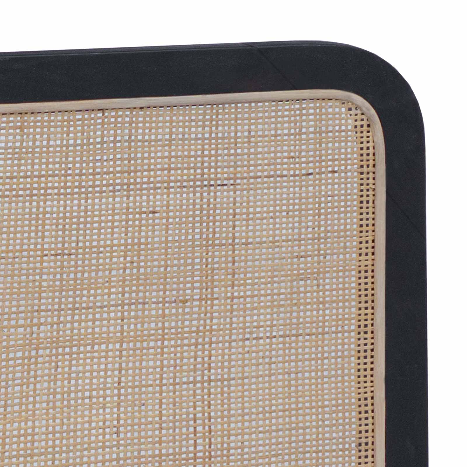 vidaXL Hoofdbord met hoofdeinde Naturel 100 x 55 x 3 cm Rattan