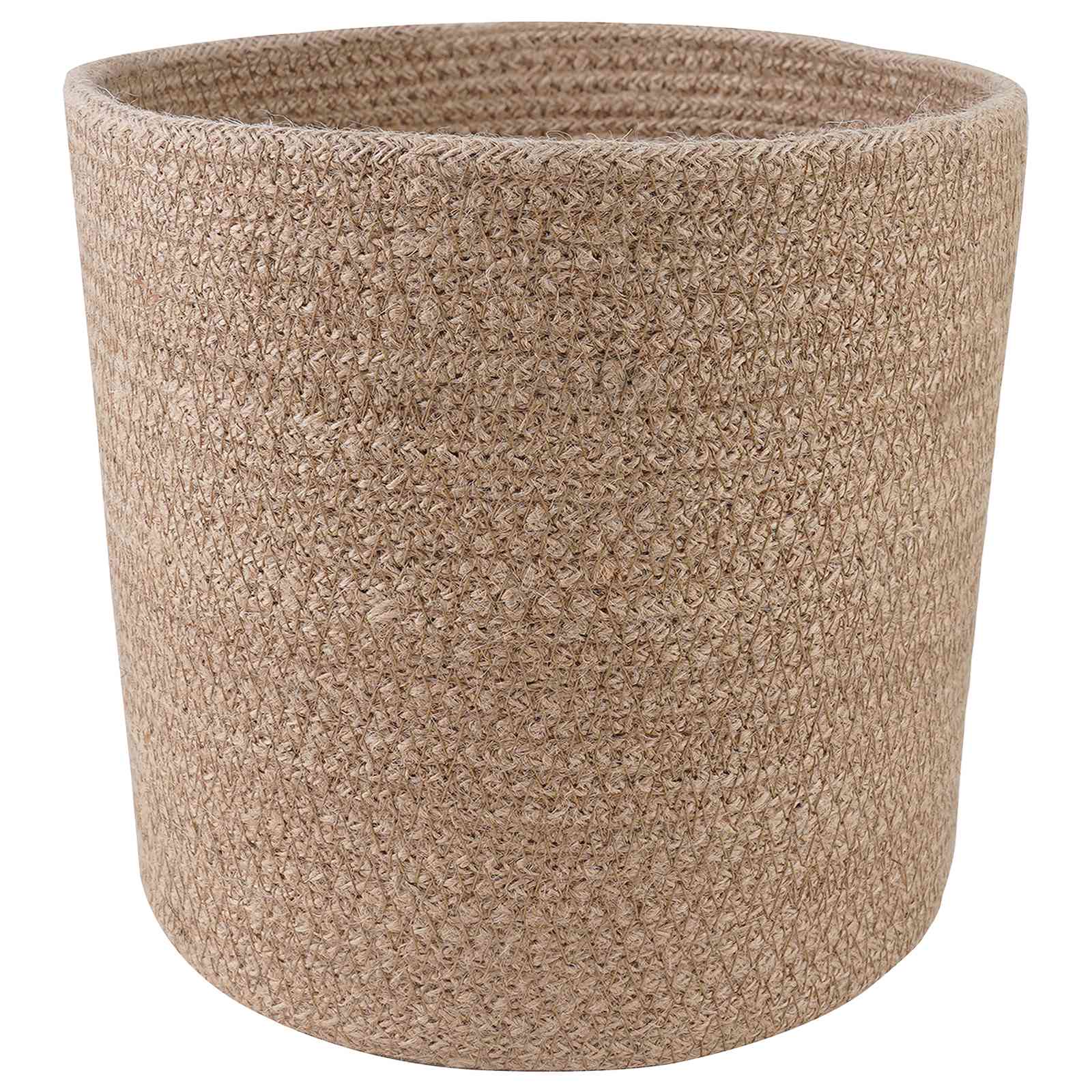 vidaXL Plantenpot Set 2 pcs Naturel Ø 28 x 28 cm 100% Tossa Jute