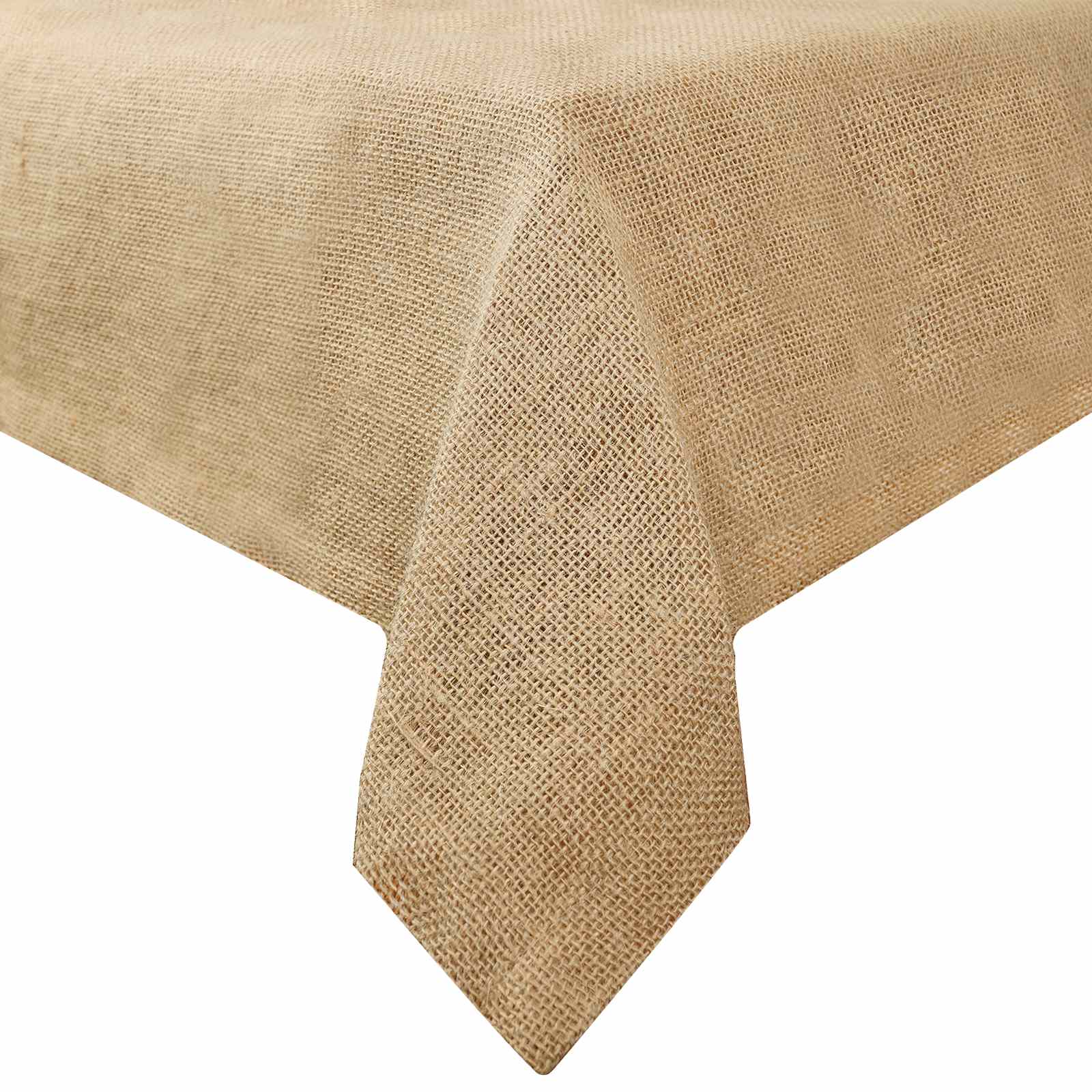 vidaXL Jute tafelkleed Naturel 140 x 140 cm 100% Tossa Jute