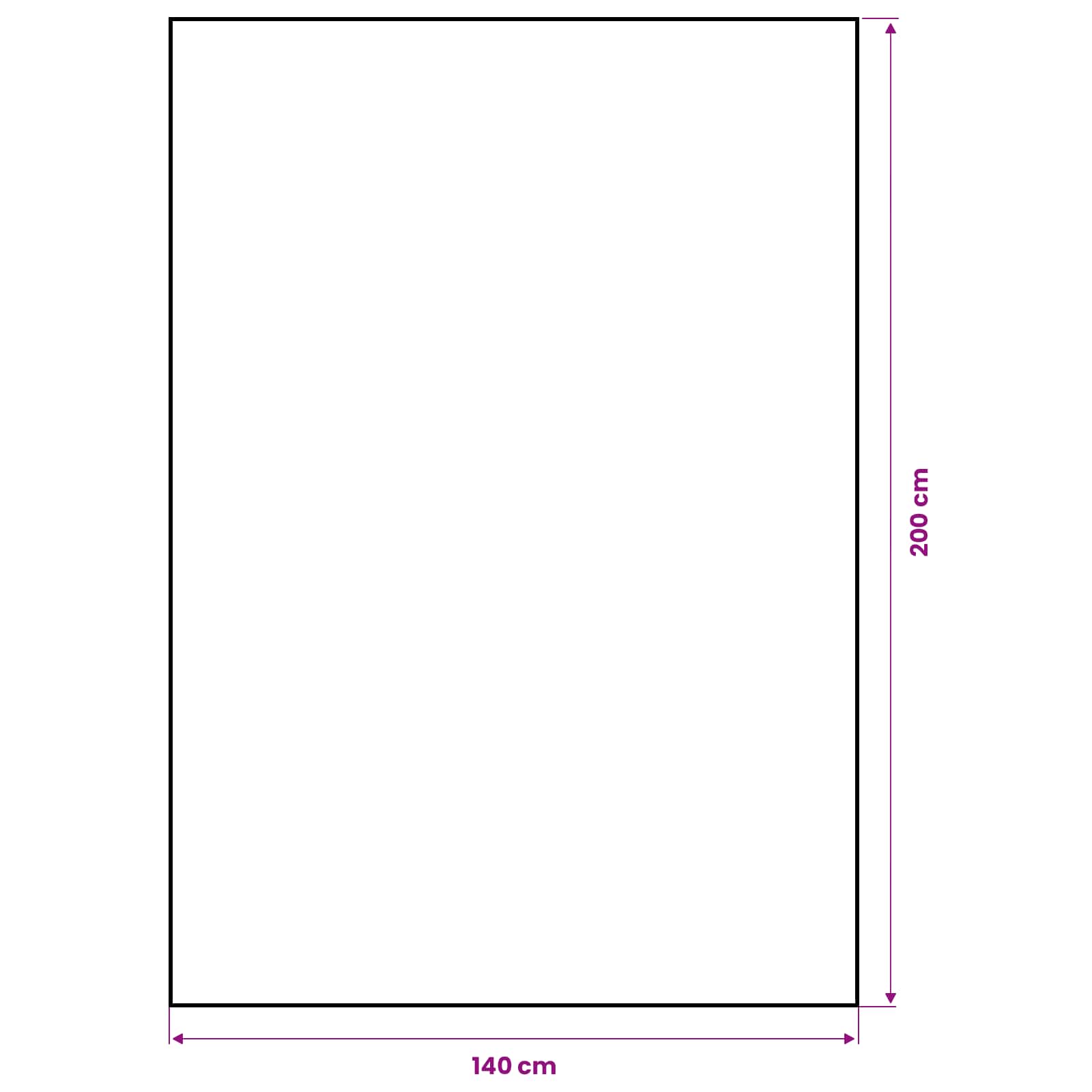 vidaXL Jute tafelkleed Naturel 140 x 140 cm 100% Tossa Jute