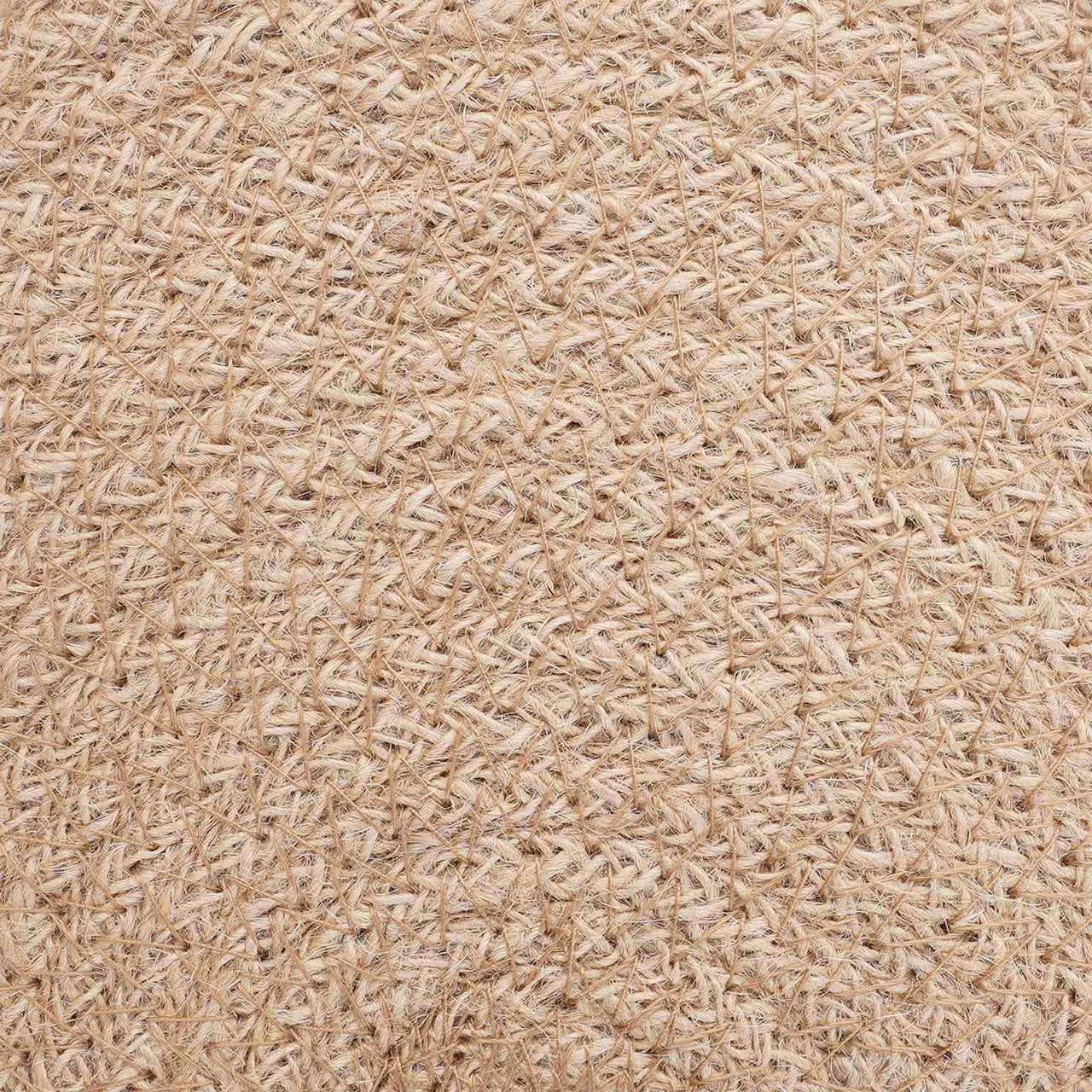 vidaXL Jute placematten 4 st Naturel en Zwart 100% Tossa Jute