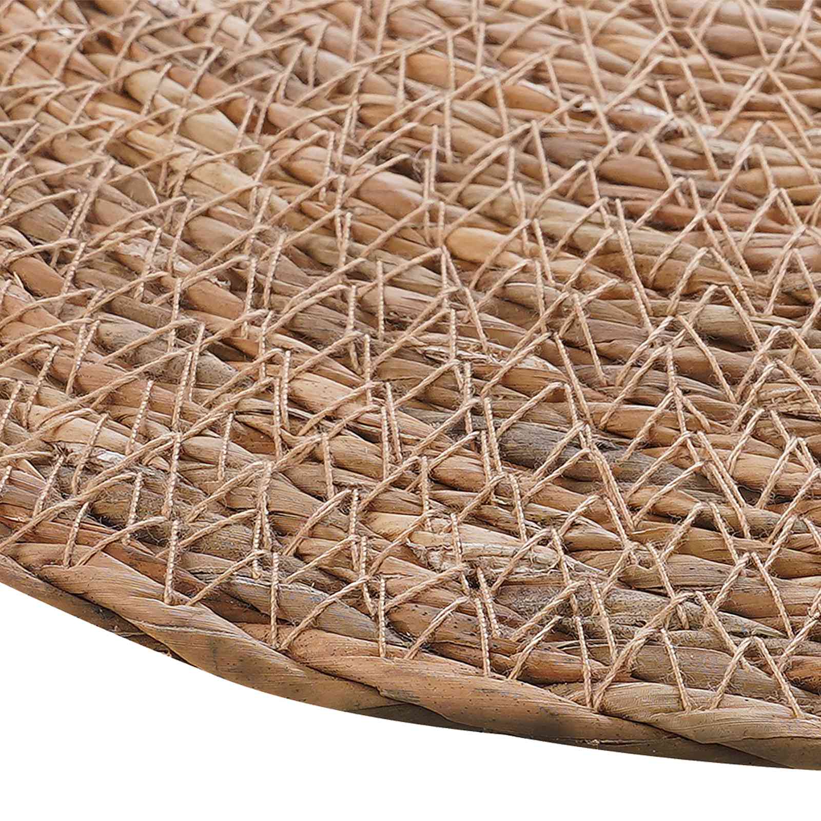 vidaXL Zeegroene placemats 4 st Naturel 100% Zeegras