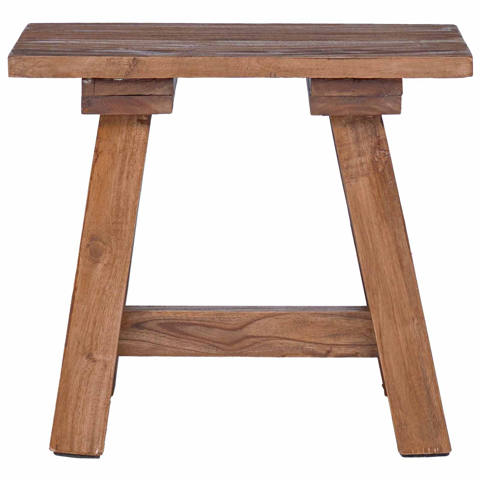 vidaXL Bank Naturel 50,5 x 25 x 47,5 cm Massief mahoniehout
