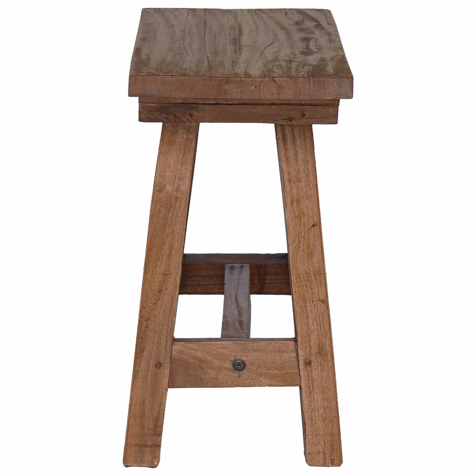 vidaXL Bank Naturel 50,5 x 25 x 47,5 cm Massief mahoniehout