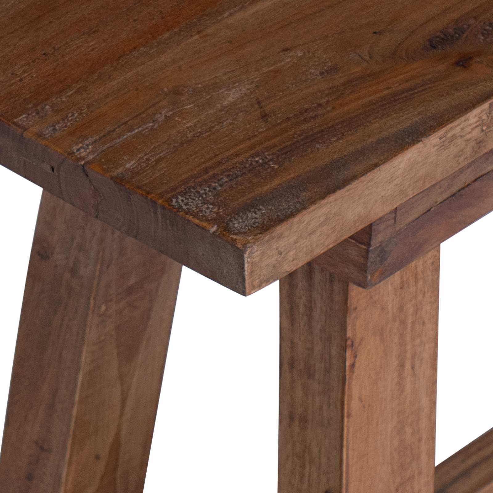 vidaXL Bank Naturel 50,5 x 25 x 47,5 cm Massief mahoniehout