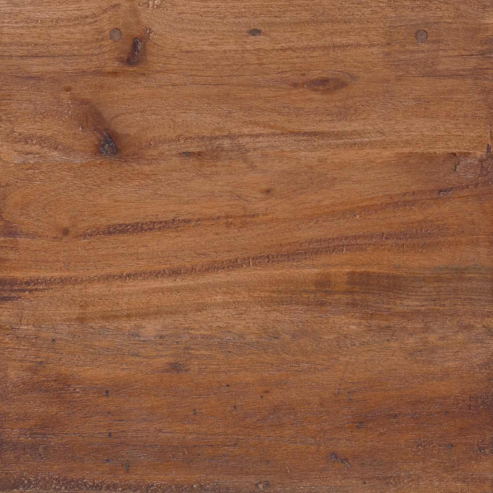 vidaXL Bijzettafel Bruin Massief mahoniehout