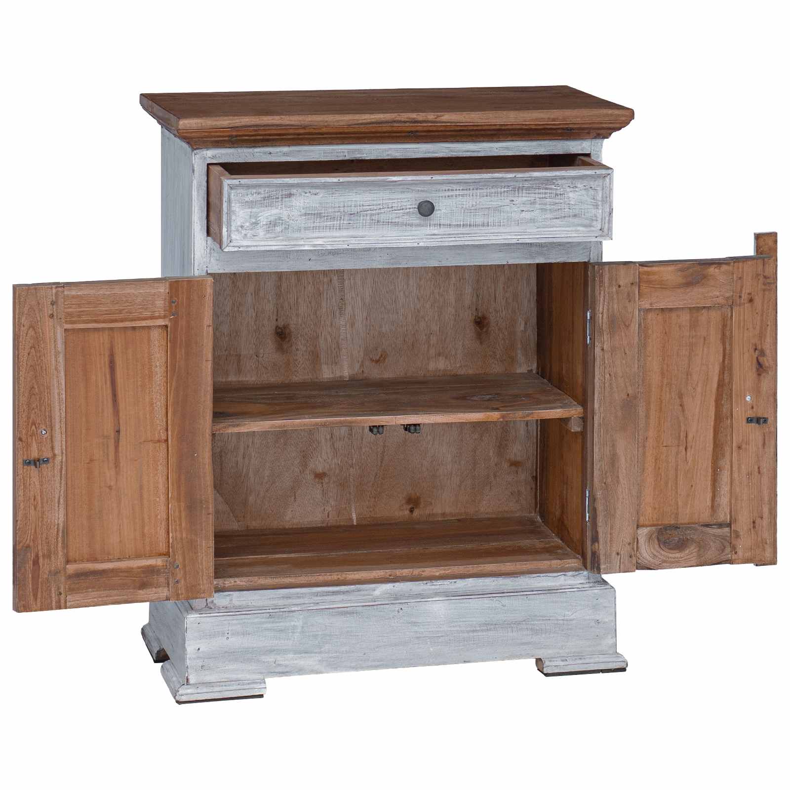 vidaXL Opbergkast 63 x 30 x 79 cm Massief Mahoniehout