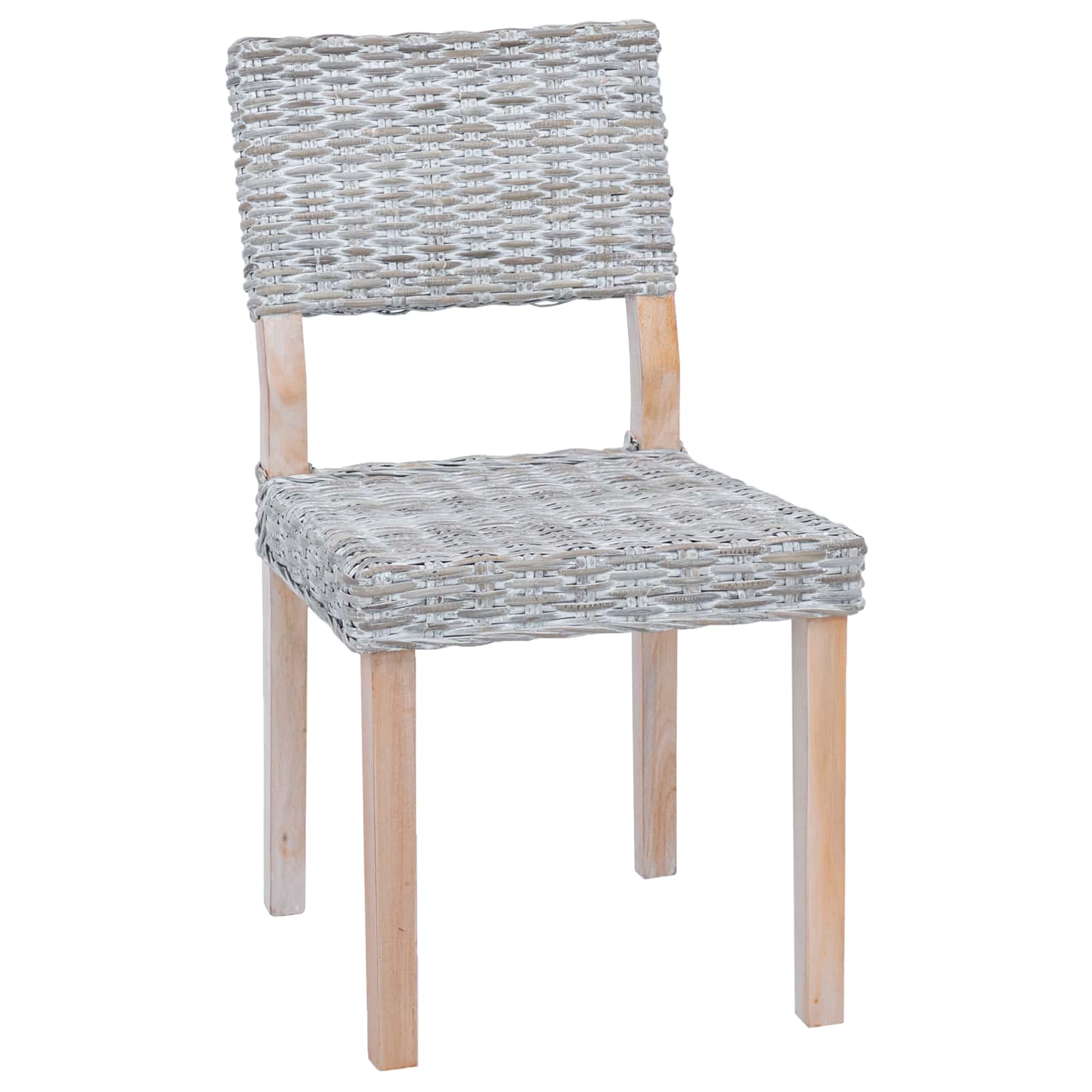 vidaXL Wit gewassen 45 x 55 x 84 cm