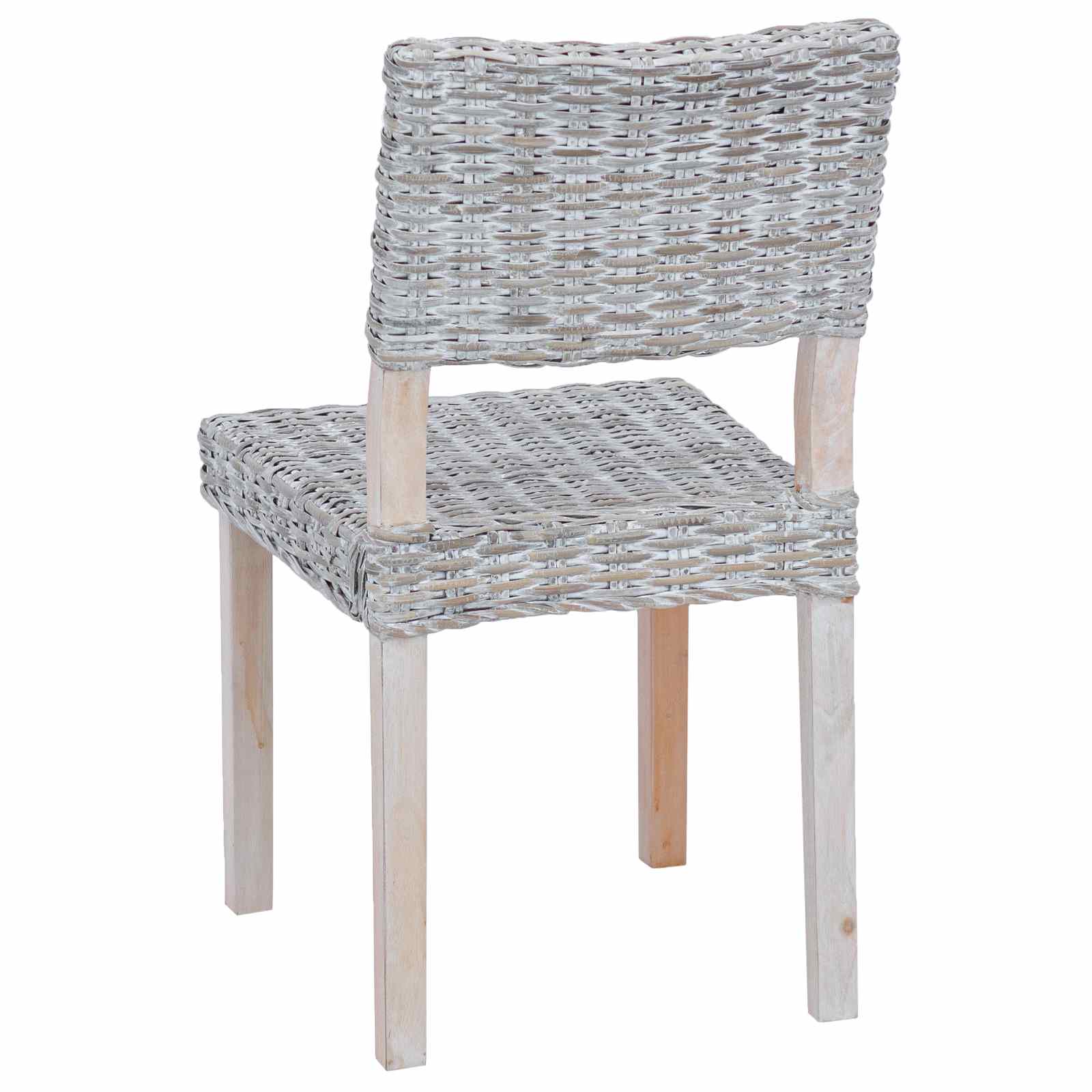 vidaXL Wit gewassen 45 x 55 x 84 cm