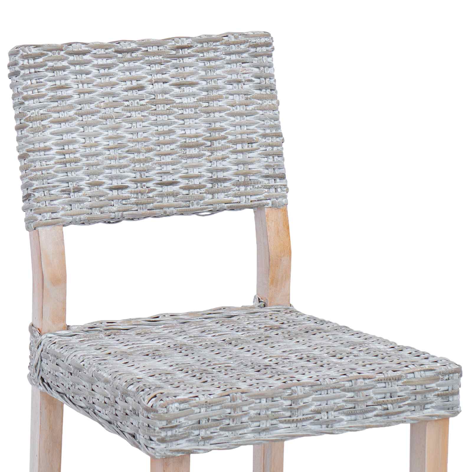vidaXL Wit gewassen 45 x 55 x 84 cm