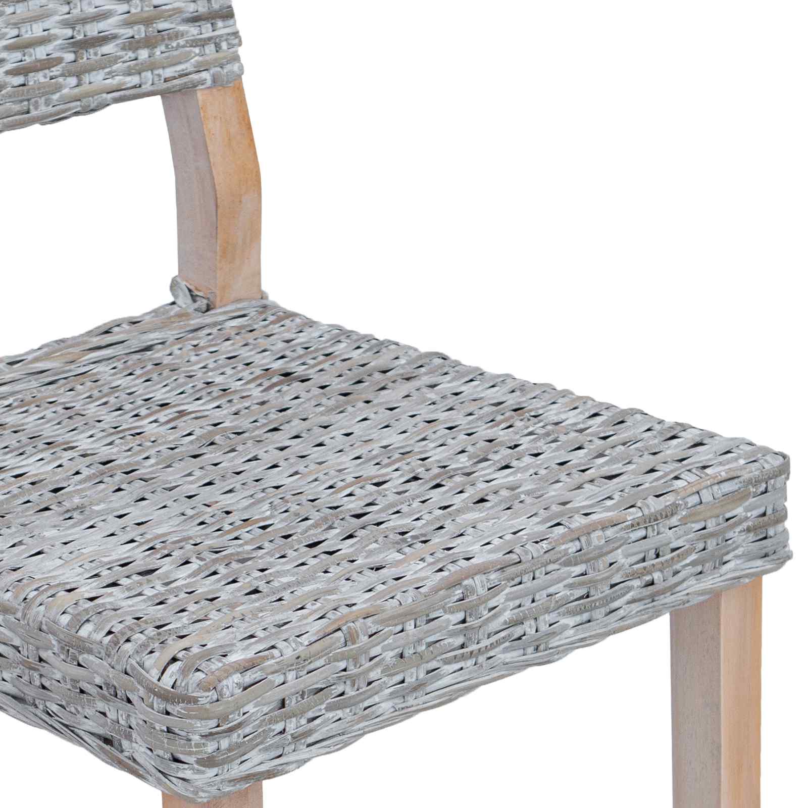 vidaXL Wit gewassen 45 x 55 x 84 cm