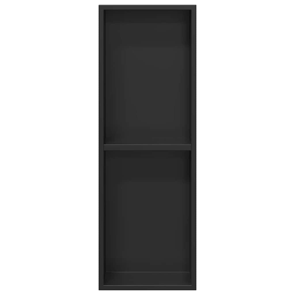 vidaXL Douche Niche Zwart 60 x 20 x 9.5 cm Roestvrij staal
