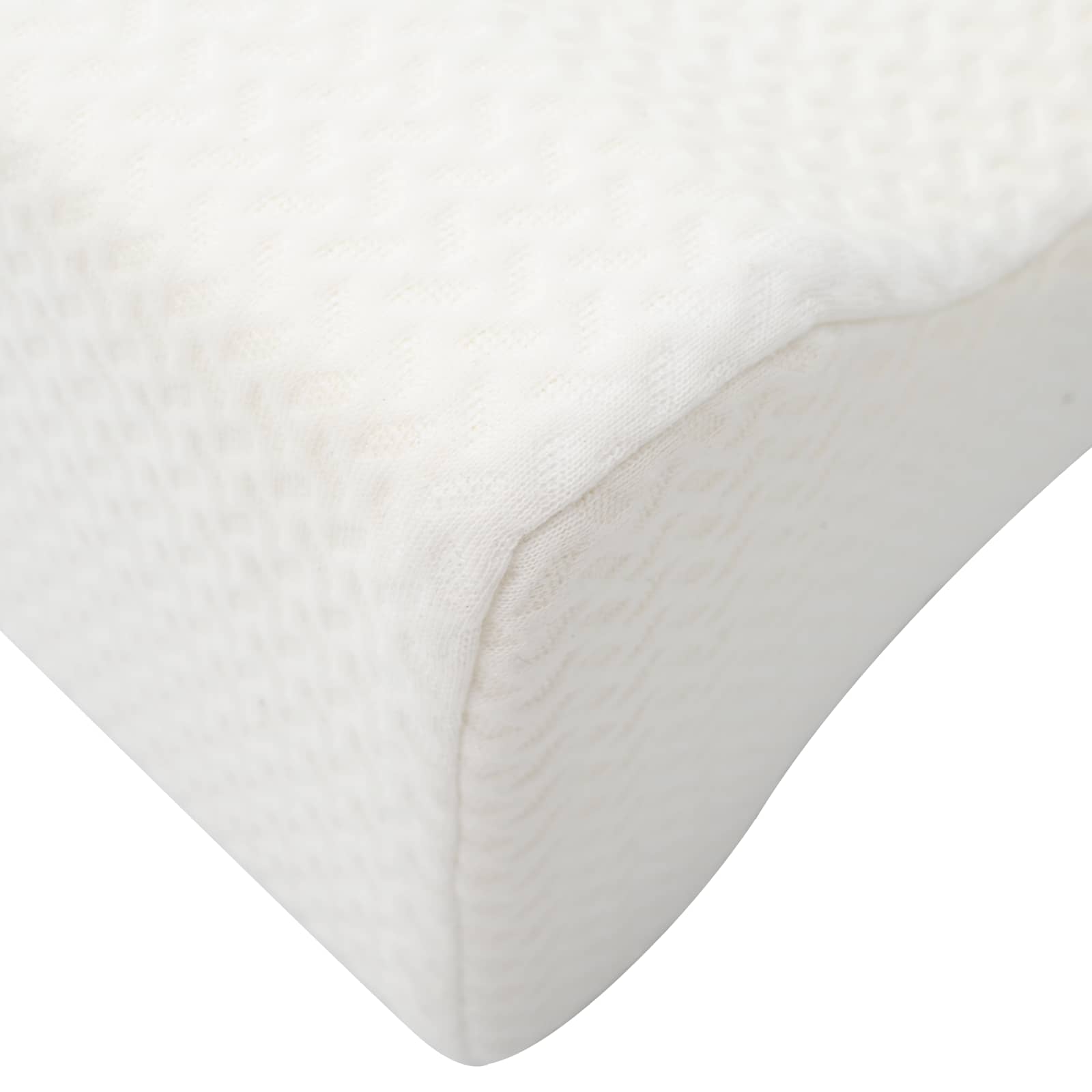 vidaXL Hoofdkussen met kussen Wit 26 x 21 x 15 cm Polyester