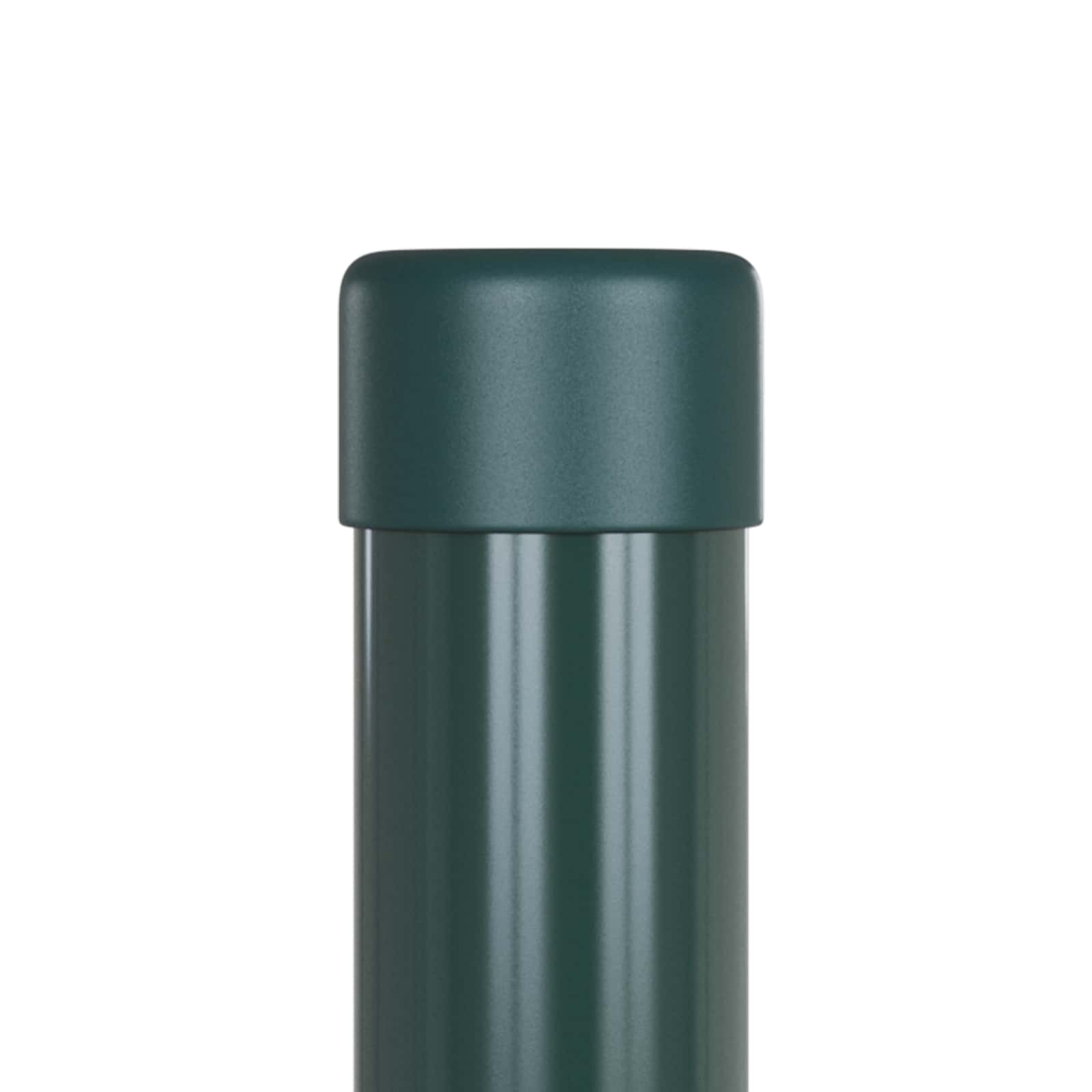 vidaXL Hekpalen 2 pcs Groen 50 cm Poedergecoat staal