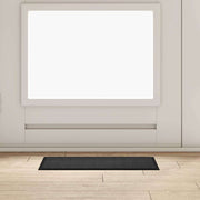 vidaXL Deurmat Antraciet 40 x 60 cm Teddy Stof