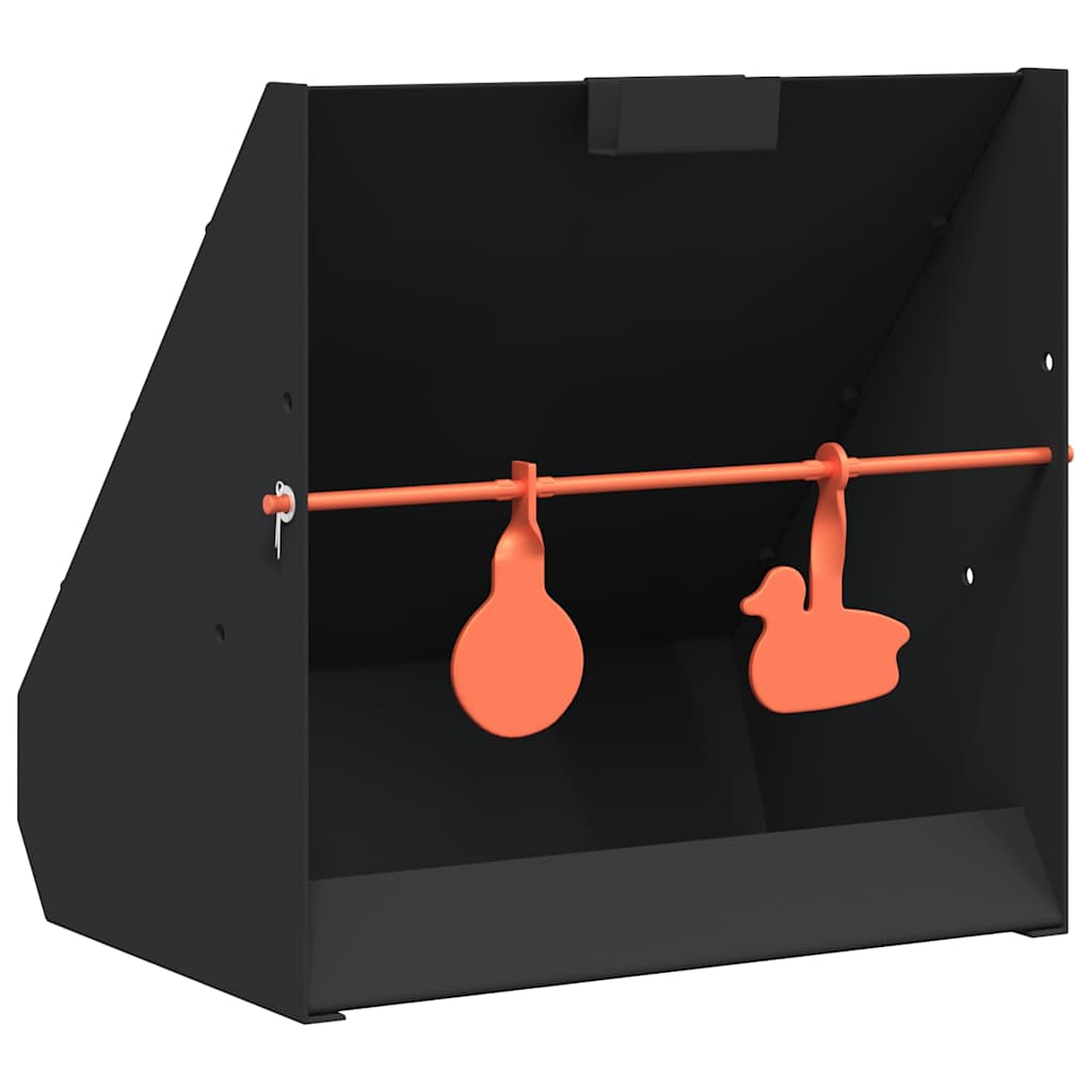 vidaXL Kogelvanger Zwart 31 x 23 x 31.5 cm Staal