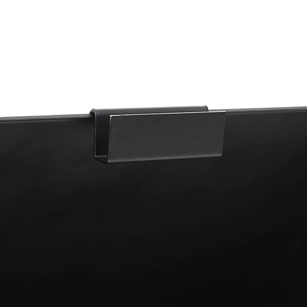 vidaXL Kogelvanger Zwart 31 x 23 x 31.5 cm Staal