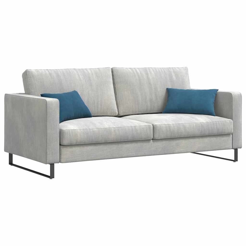 vidaXL Sofa Kussens 2 pcs Blauw 50 x 30 cm Katoen Stof