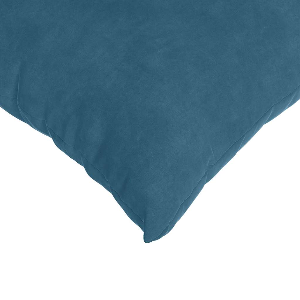 vidaXL Sofa Kussens 2 pcs Blauw 50 x 30 cm Katoen Stof