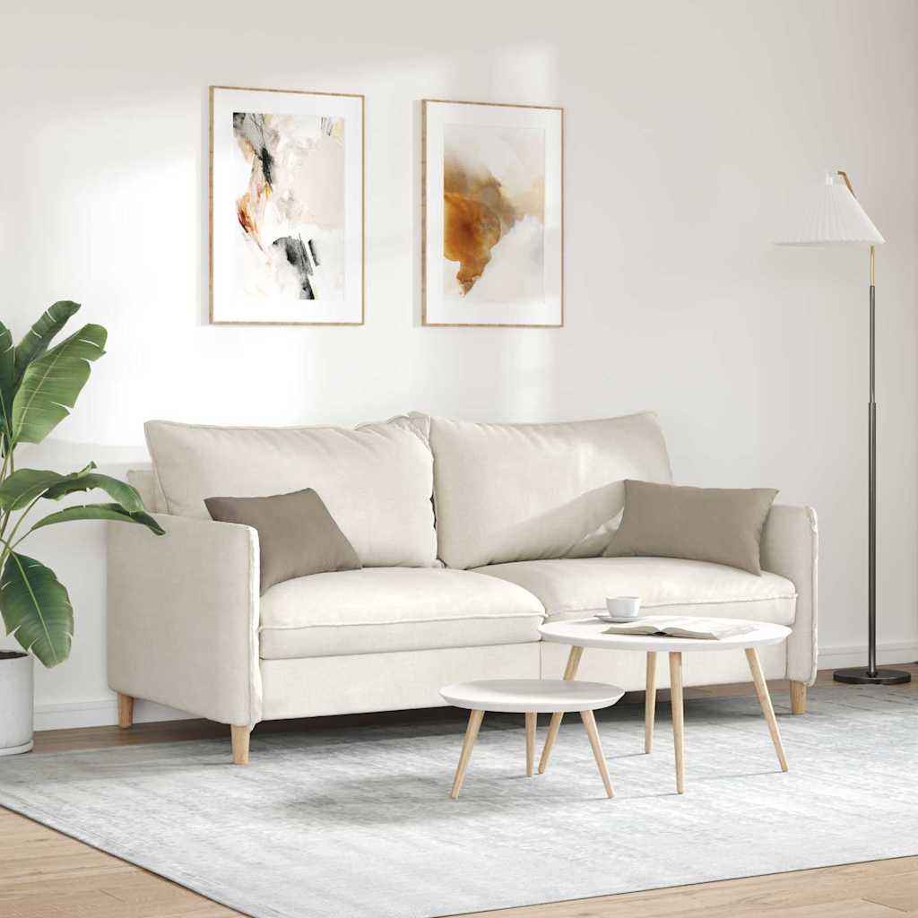 vidaXL Sofa Kussens 2 pcs Taupe 50 x 30 cm Stof