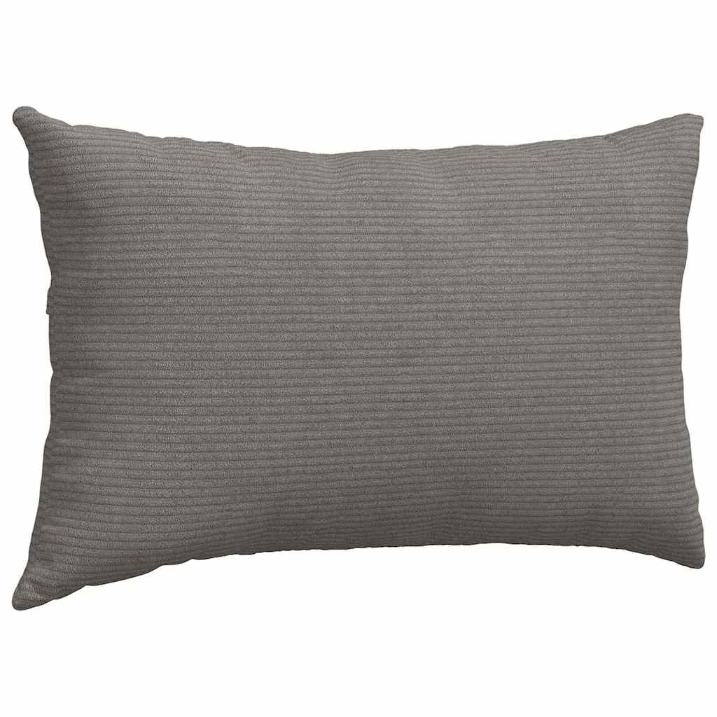 vidaXL Sofa Kussens 2 pcs Lichtgrijs 50 x 30 cm Katoen Stof