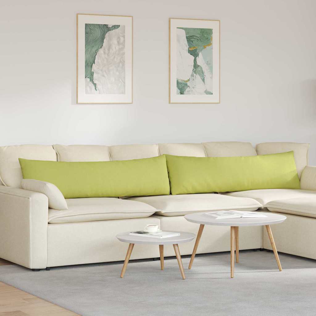 vidaXL Sofa Kussens 2 pcs Lichtgrijs 50 x 30 cm Stof