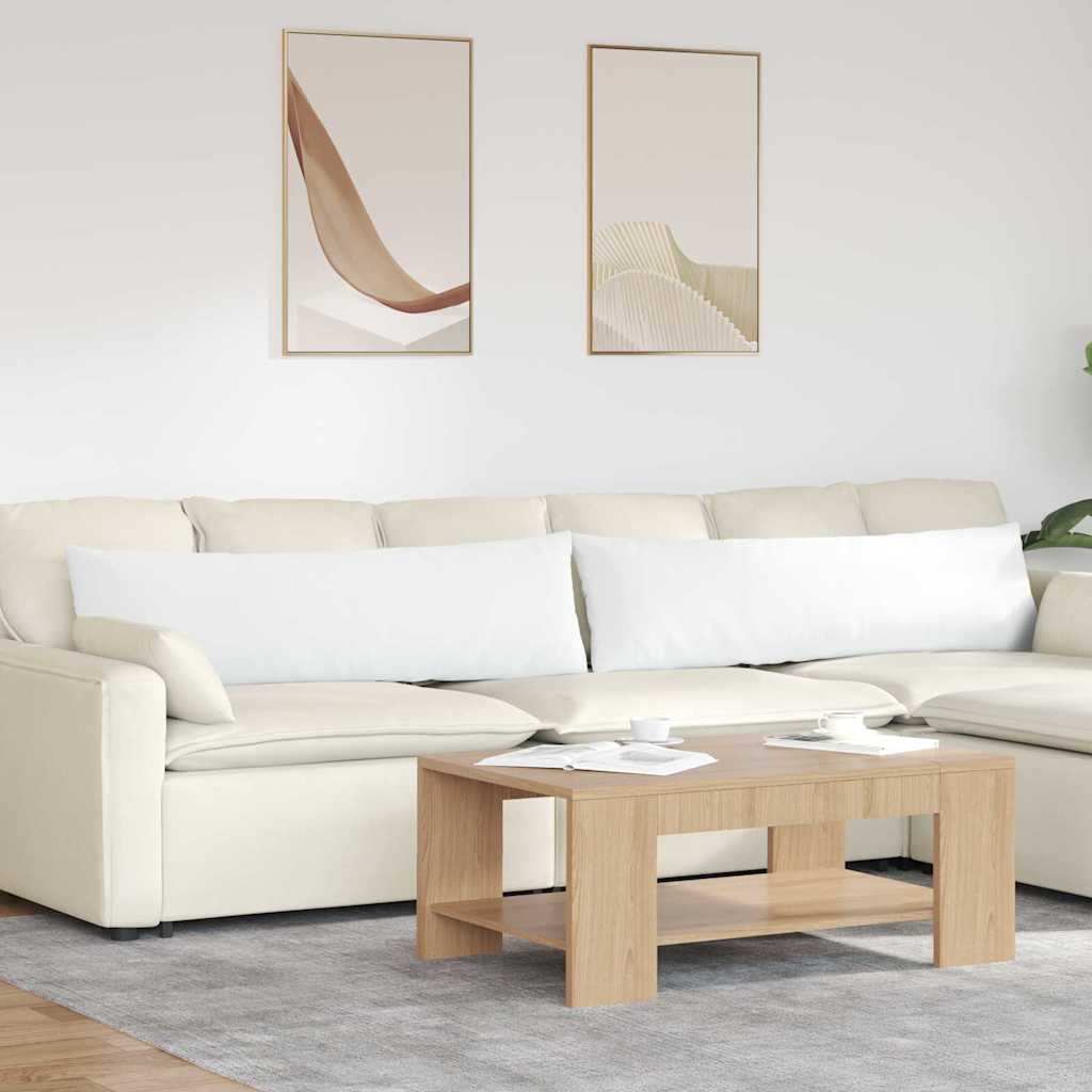 vidaXL Sofa Kussens 2 pcs Lichtgrijs 50 x 30 cm Stof