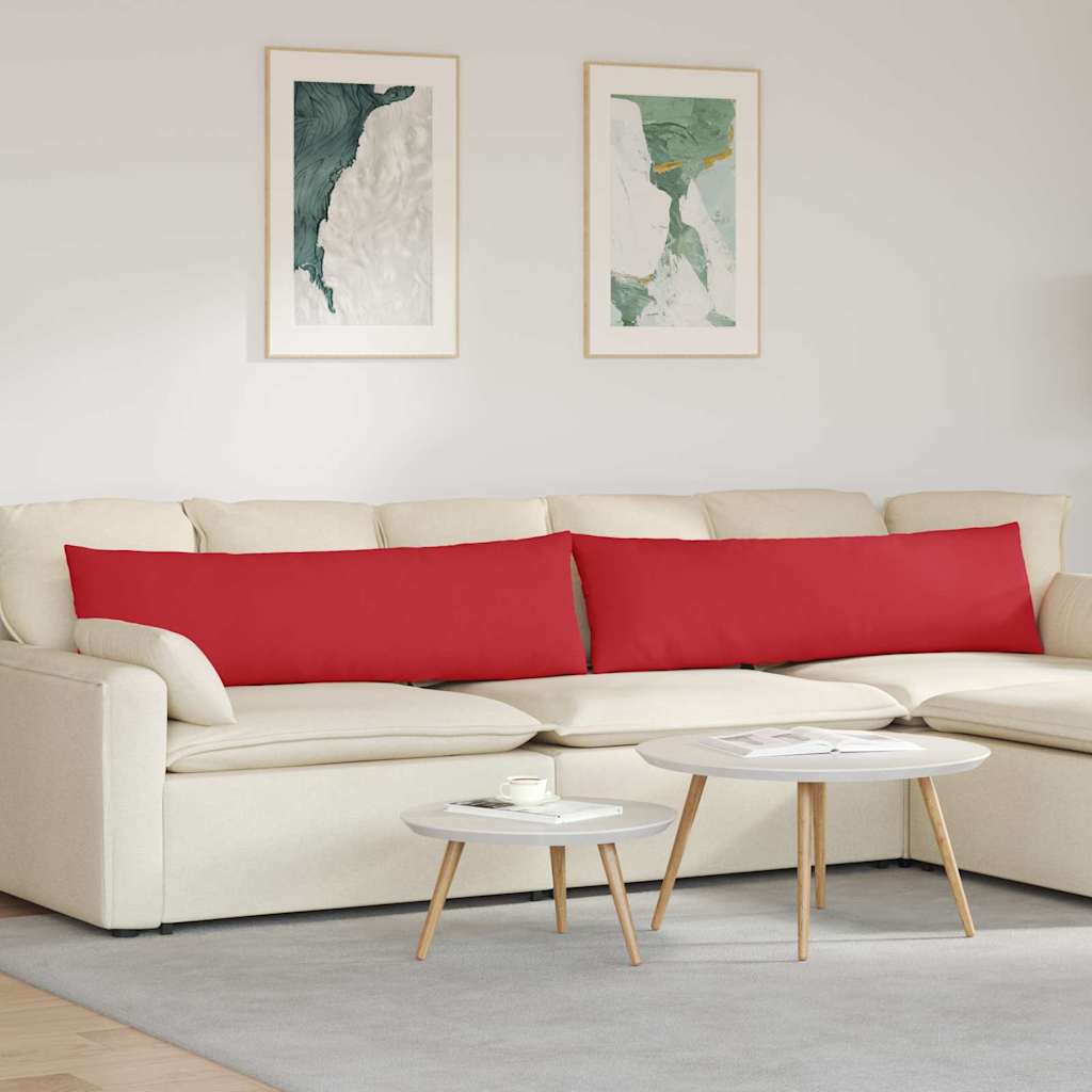 vidaXL Sofa Kussens 2 pcs Lichtgrijs 50 x 30 cm Stof