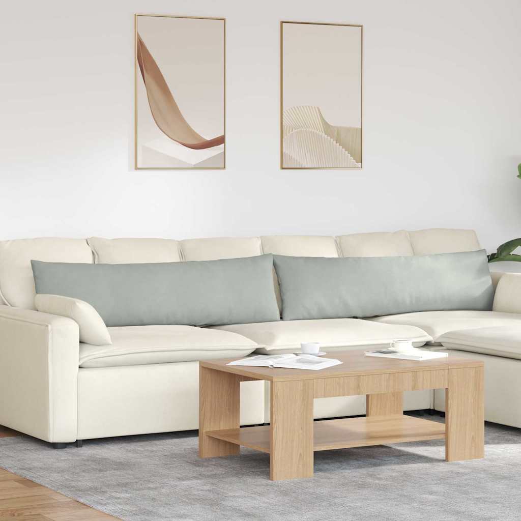 vidaXL Sofa Kussens 2 pcs Blauw 50 x 30 cm Katoen Stof