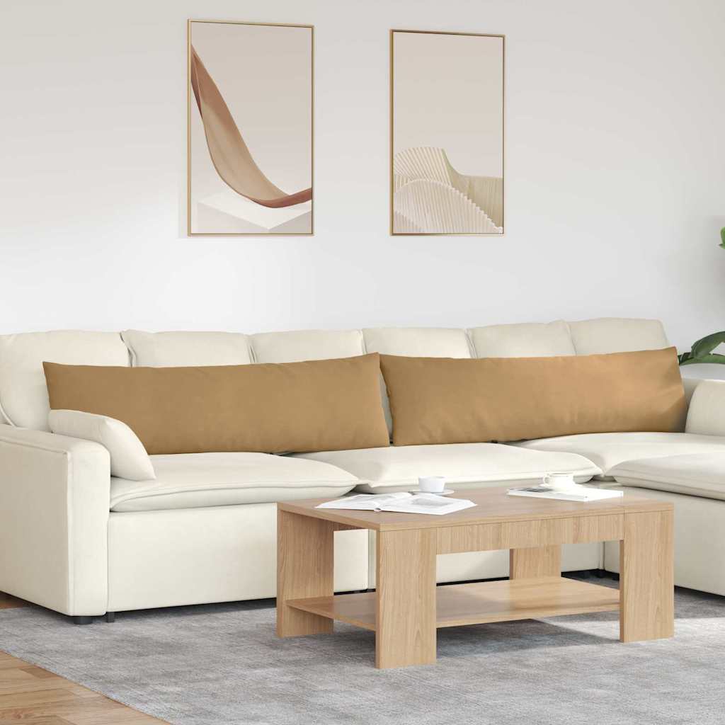 vidaXL Sofa Kussens 2 pcs Blauw 50 x 30 cm Katoen Stof