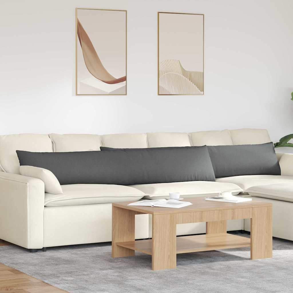 vidaXL Sofa Kussens 2 pcs Lichtgrijs 50 x 30 cm Stof