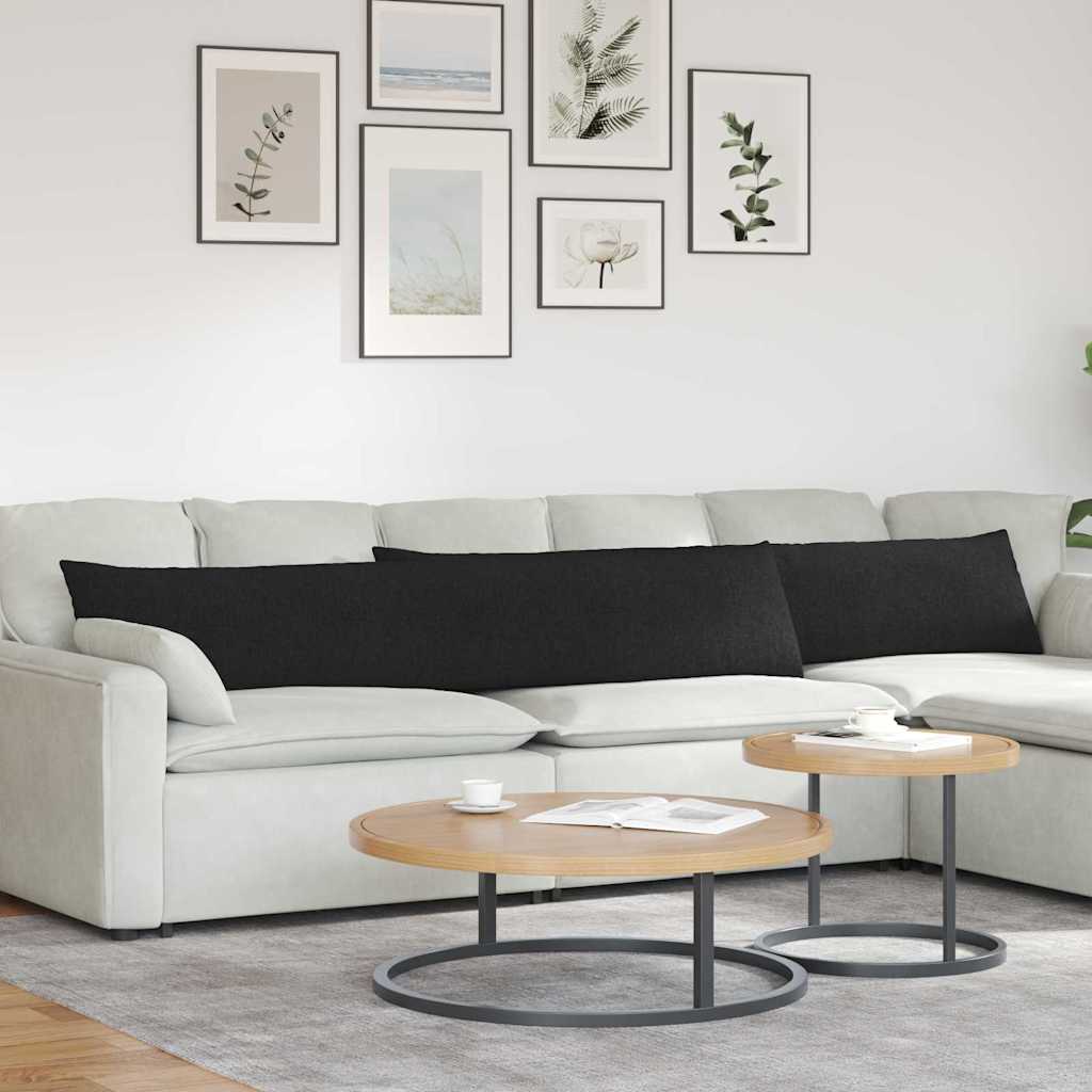 vidaXL Sofa Kussens 2 pcs Lichtgrijs 50 x 30 cm Stof