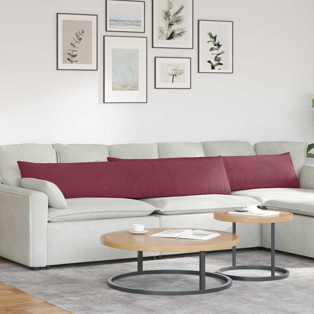 vidaXL Sofa Kussens 2 pcs Lichtgrijs 50 x 30 cm Stof