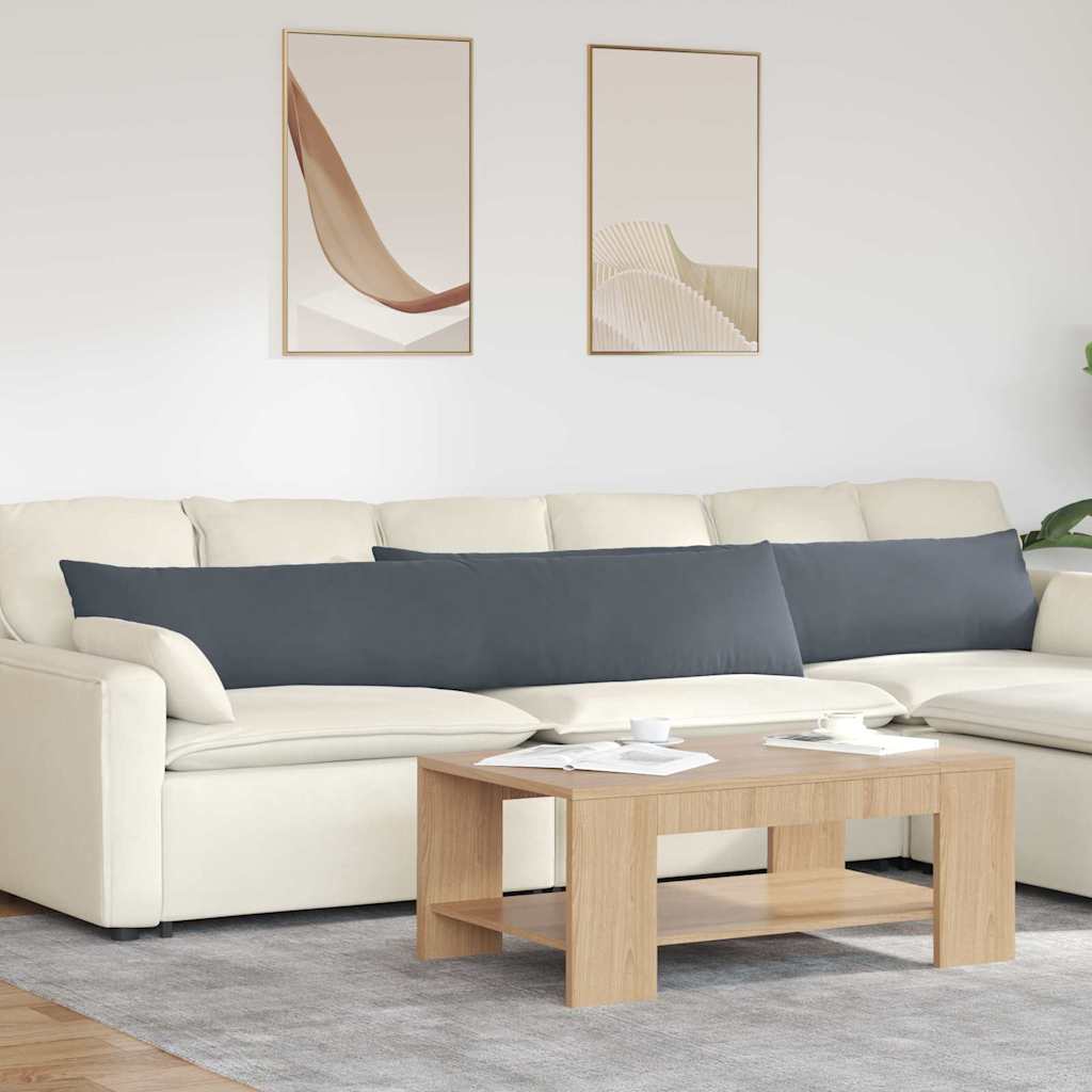 vidaXL Sofa Kussens 2 pcs Blauw 50 x 30 cm Katoen Stof