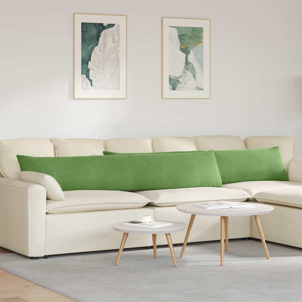 vidaXL Sofa Kussens 2 pcs Blauw 50 x 30 cm Katoen Stof