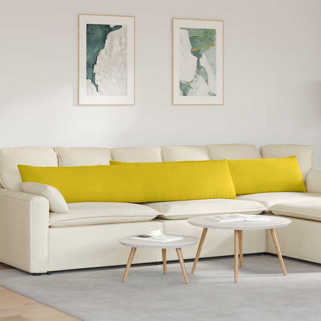vidaXL Sofa Kussens 2 pcs Blauw 50 x 30 cm Katoen Stof
