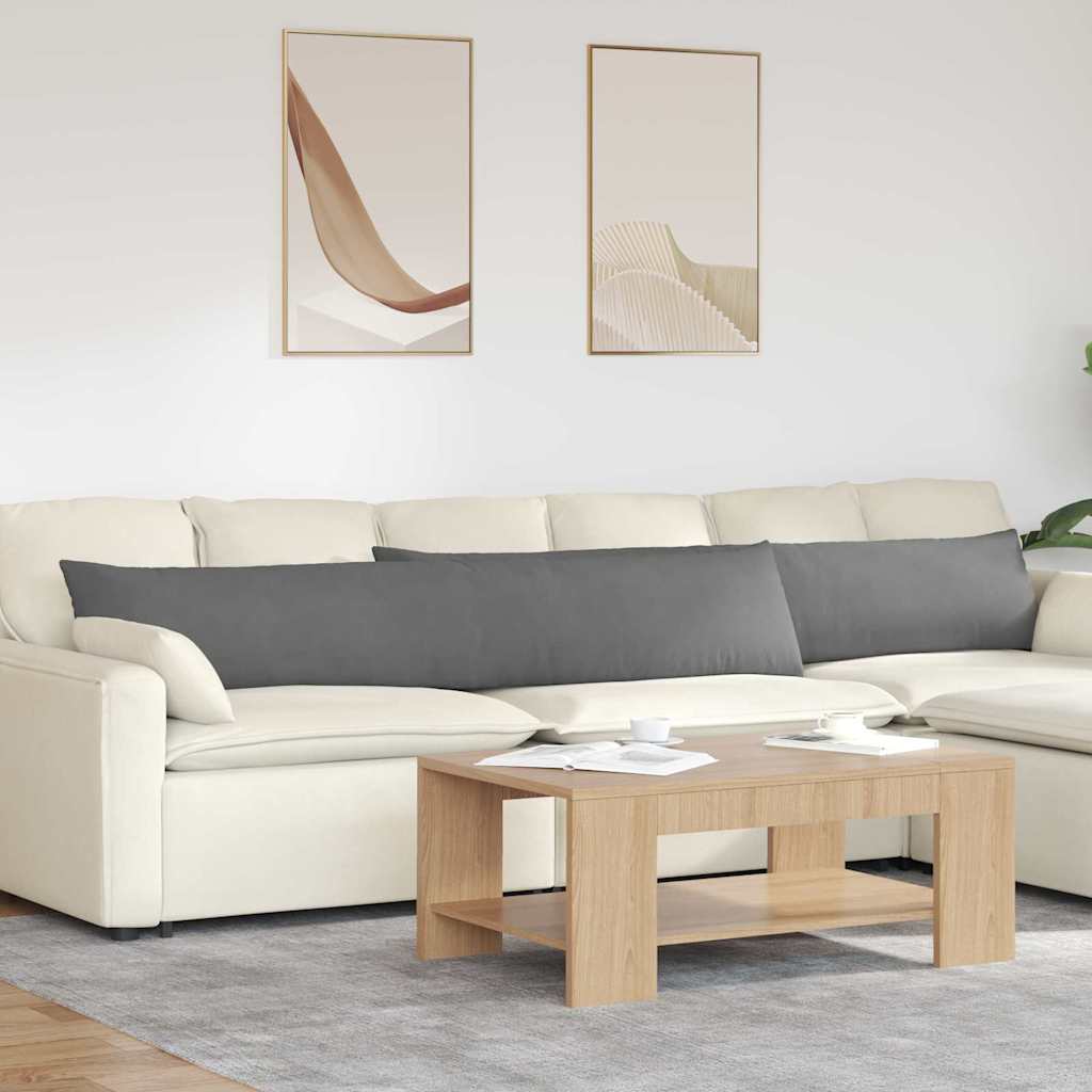 vidaXL Sofa Kussens 2 pcs Taupe 50 x 30 cm Stof
