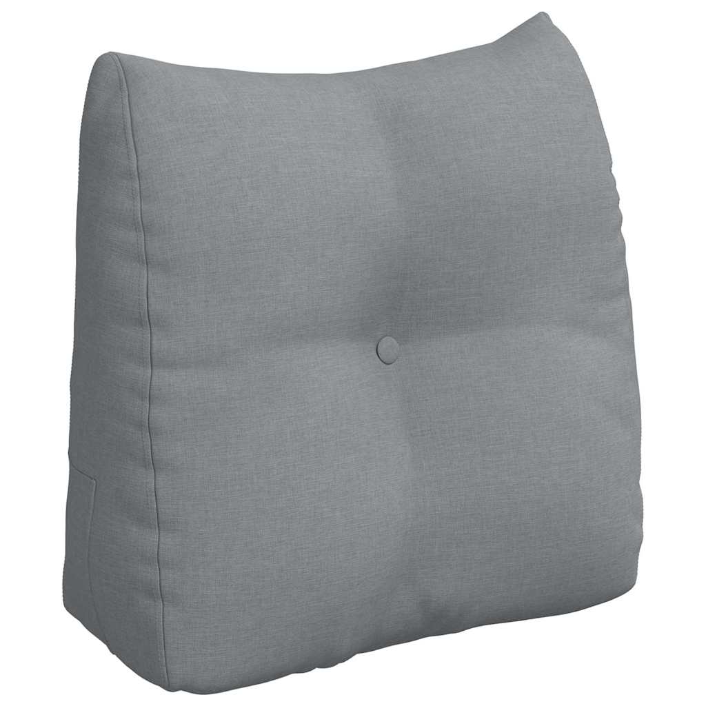 vidaXL Rugkussen Wijnrood 45 x 24 x 50 cm Stof