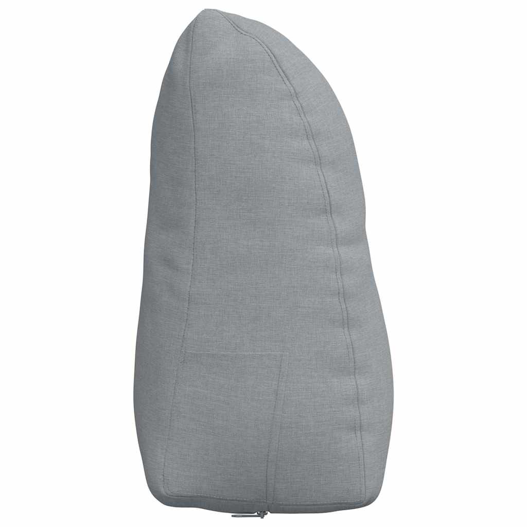 vidaXL Rugkussen Wijnrood 45 x 24 x 50 cm Stof