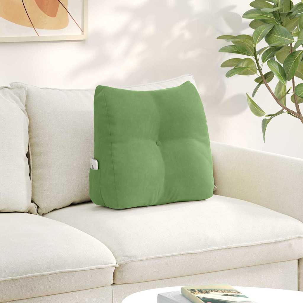 vidaXL Rugkussen Blauw 45 x 24 x 50 cm Fluweel