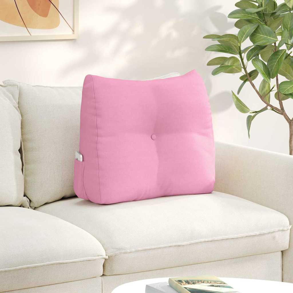 vidaXL Rugkussen Wijnrood 45 x 24 x 50 cm Stof
