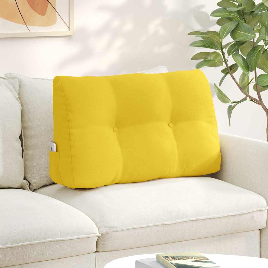 vidaXL Rugkussen Wijnrood 45 x 24 x 50 cm Stof
