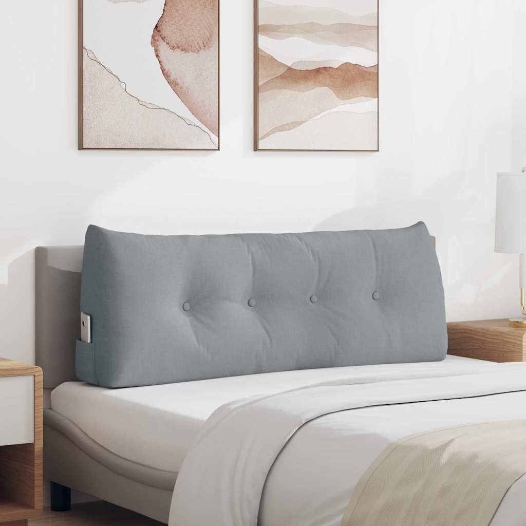 vidaXL Rugkussen Wijnrood 45 x 24 x 50 cm Stof