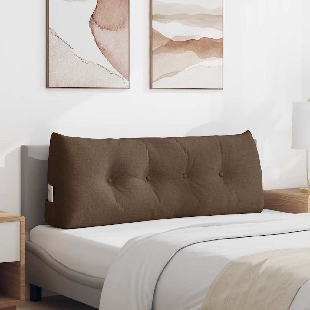 vidaXL Rugkussen Wijnrood 45 x 24 x 50 cm Stof