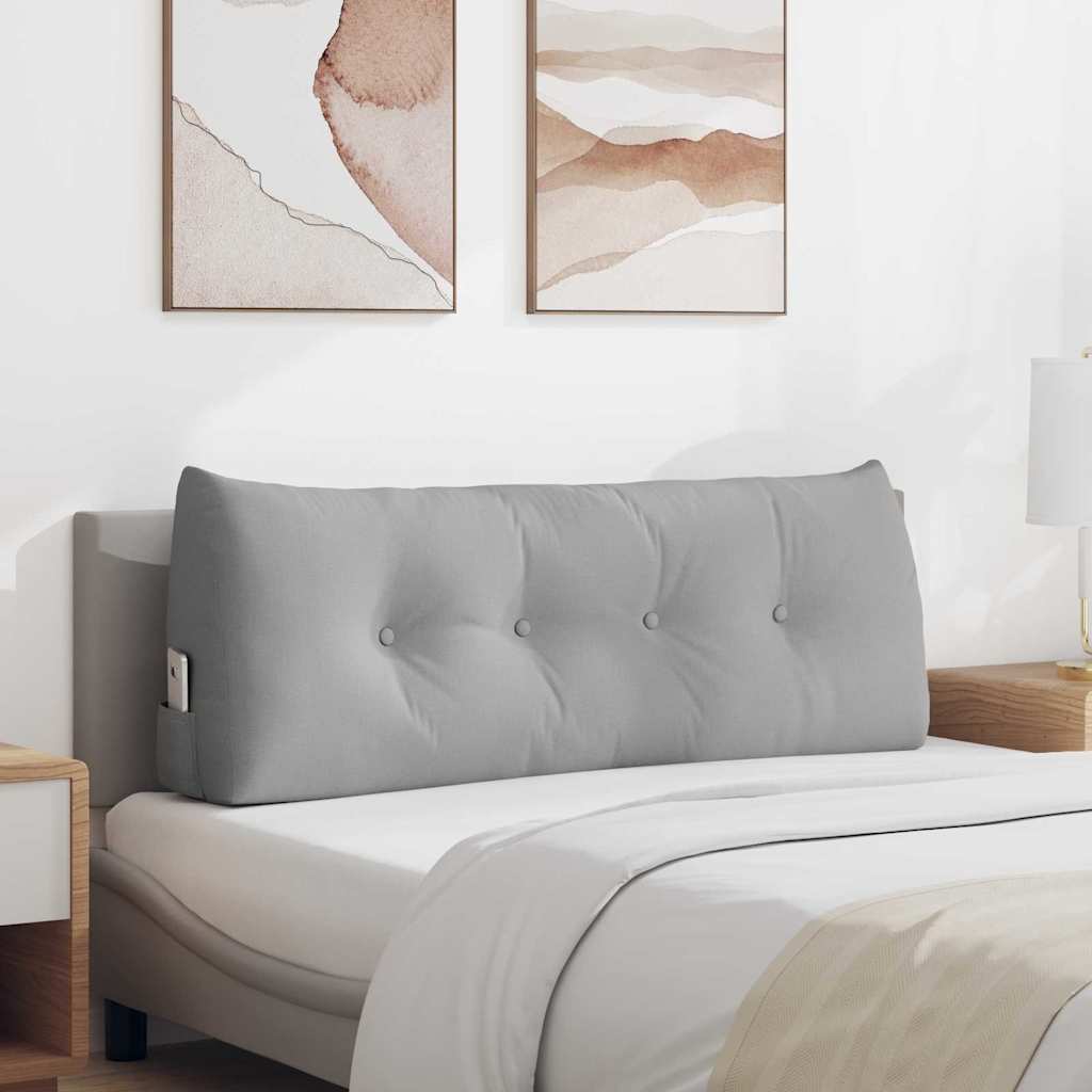 vidaXL Rugkussen Wijnrood 45 x 24 x 50 cm Stof